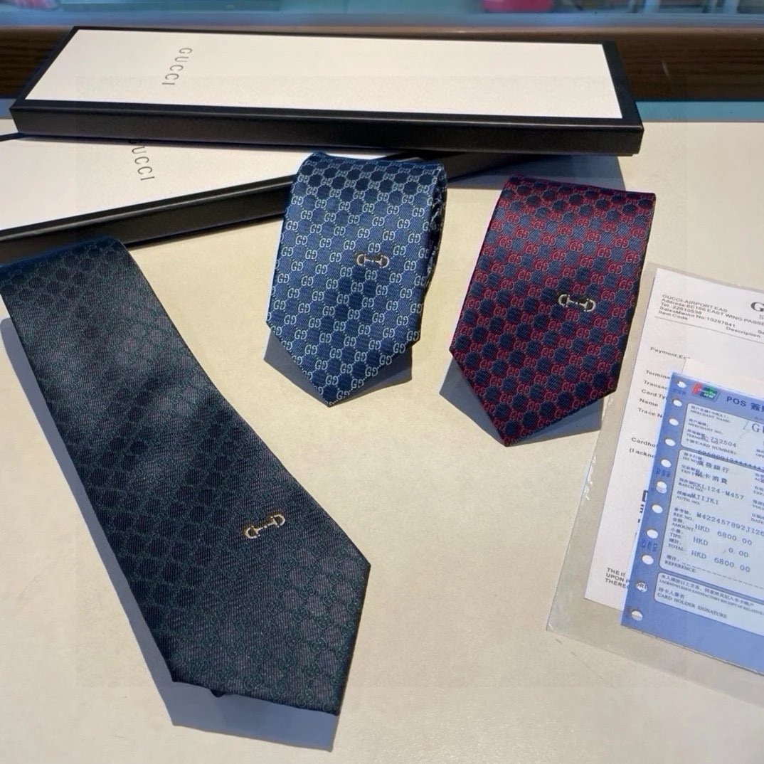 Gucci Silk Tie Ver.F — Zdjęcie 2