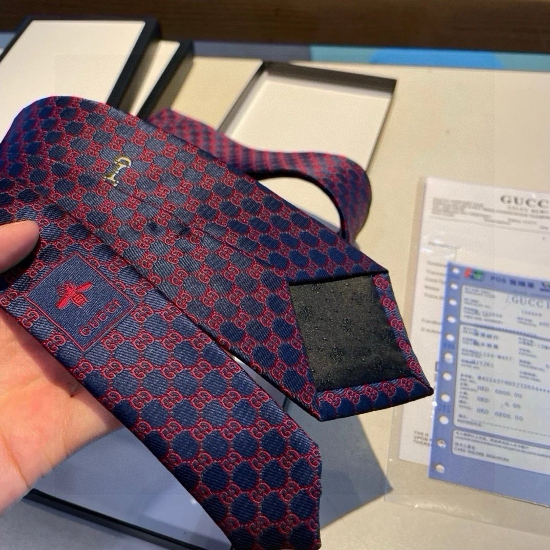 Gucci Silk Tie Ver.F — Zdjęcie 7