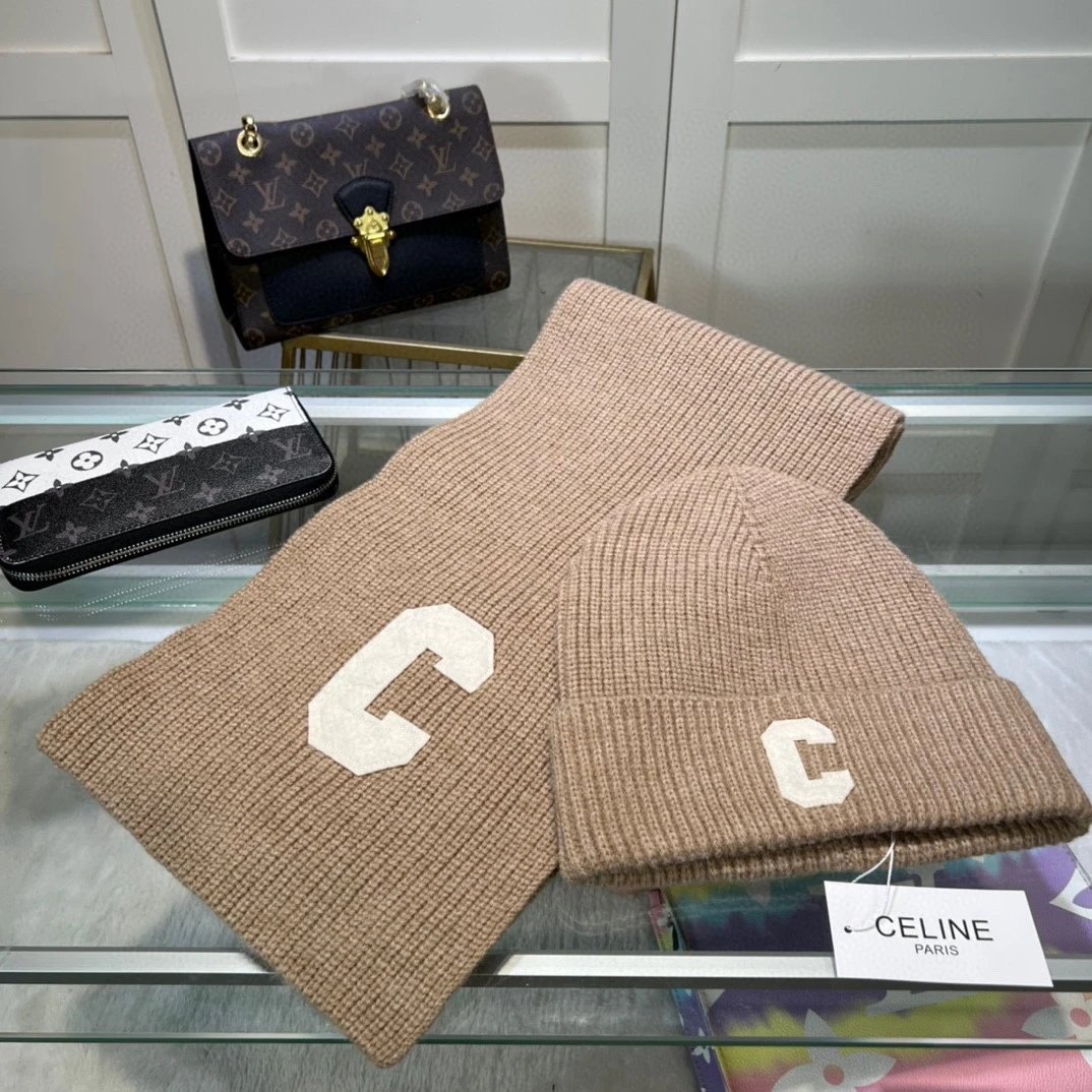 Celine Scarf & Hat Set Ver.B — Zdjęcie 4