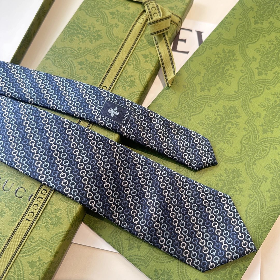 Gucci Silk Tie Ver.D — Zdjęcie 5
