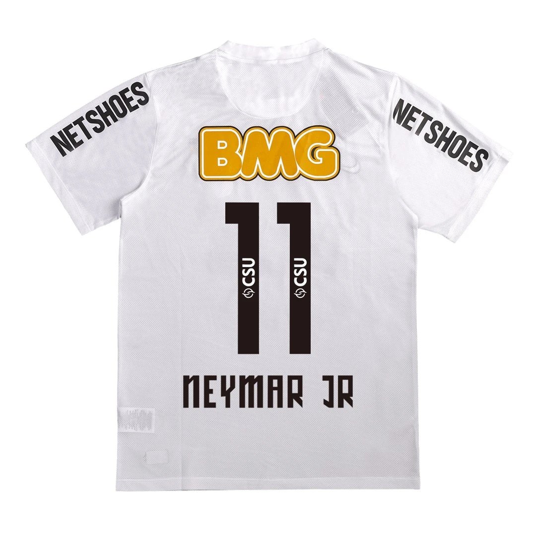 Santos 2012 Neymar Jr 11 FC Retro Home Jersey — Photo 2
