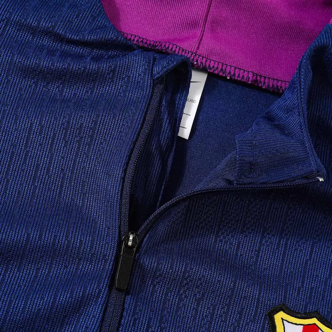 Barcelona 1 4 Zip Tracksuit 2025 26 Navy — photo 6