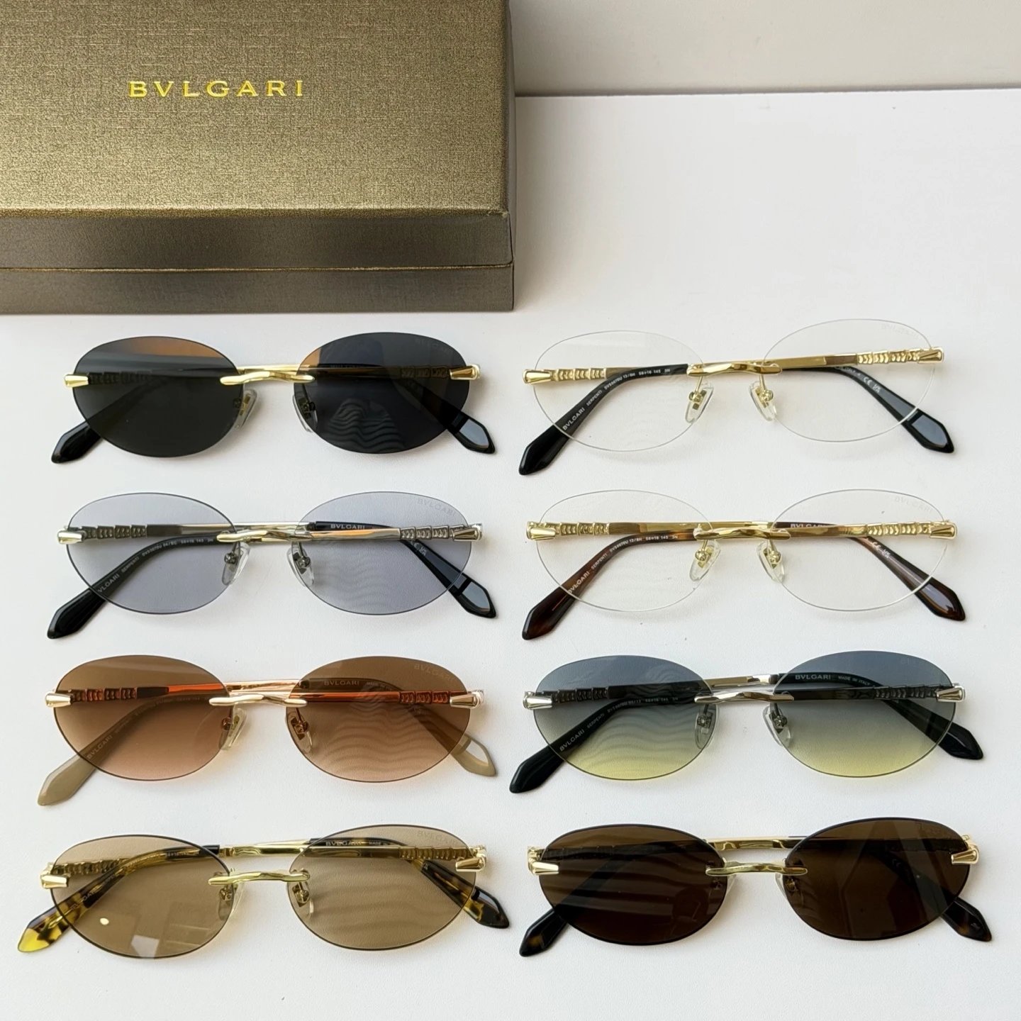 Bvlgari BV50070U Sunglasses 56-16-145 Ver.C — Zdjęcie 9