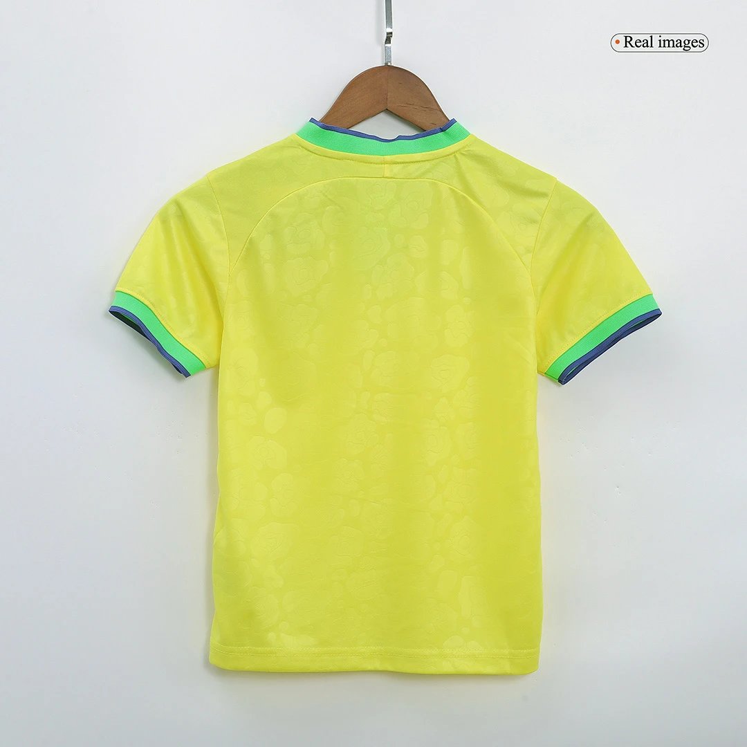 Brazil 2022 Home Jersey - Kids — photo 5