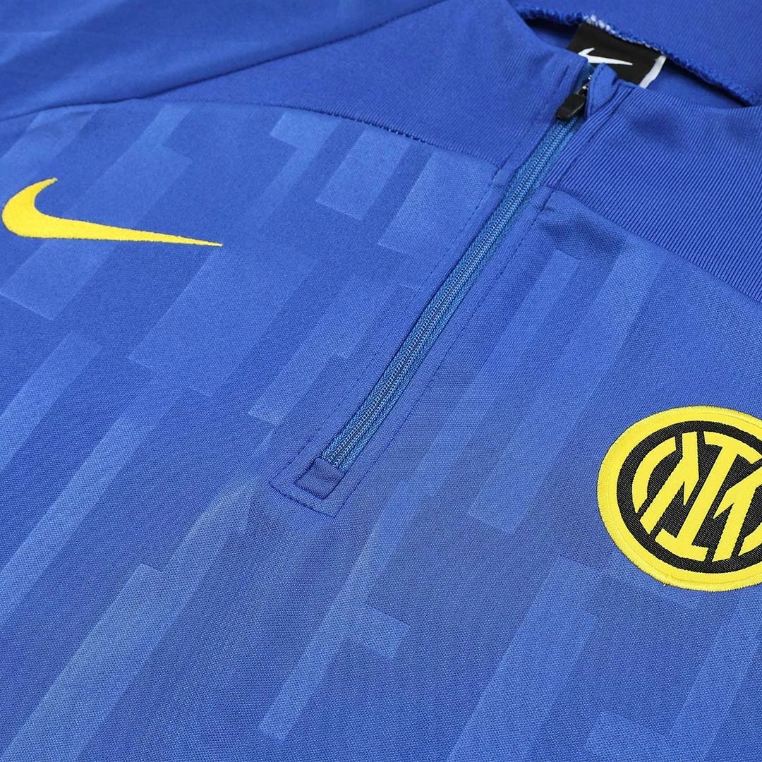Inter Milan 1 4 Zip Tracksuit 2023 24 Blue — photo 10