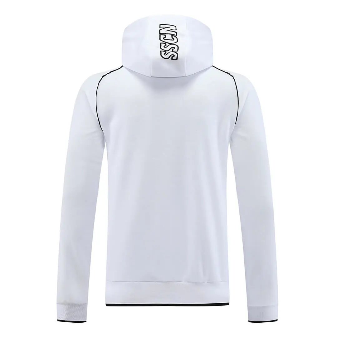 Napoli Hoodie Tracksuit 2023 24 White — photo 7