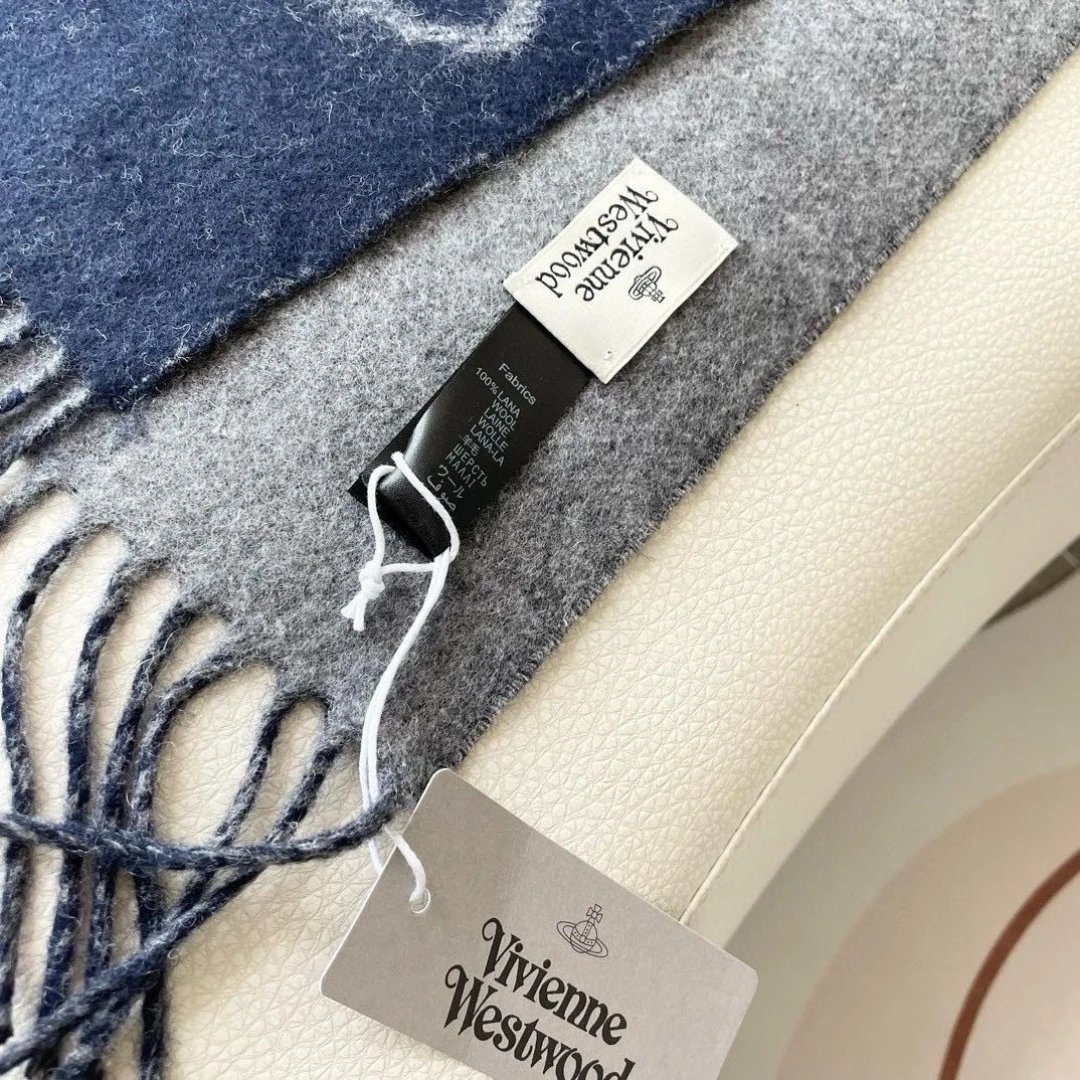Vivienne Westwood Cashmere Wool Scarf Ver.E — Photo 8