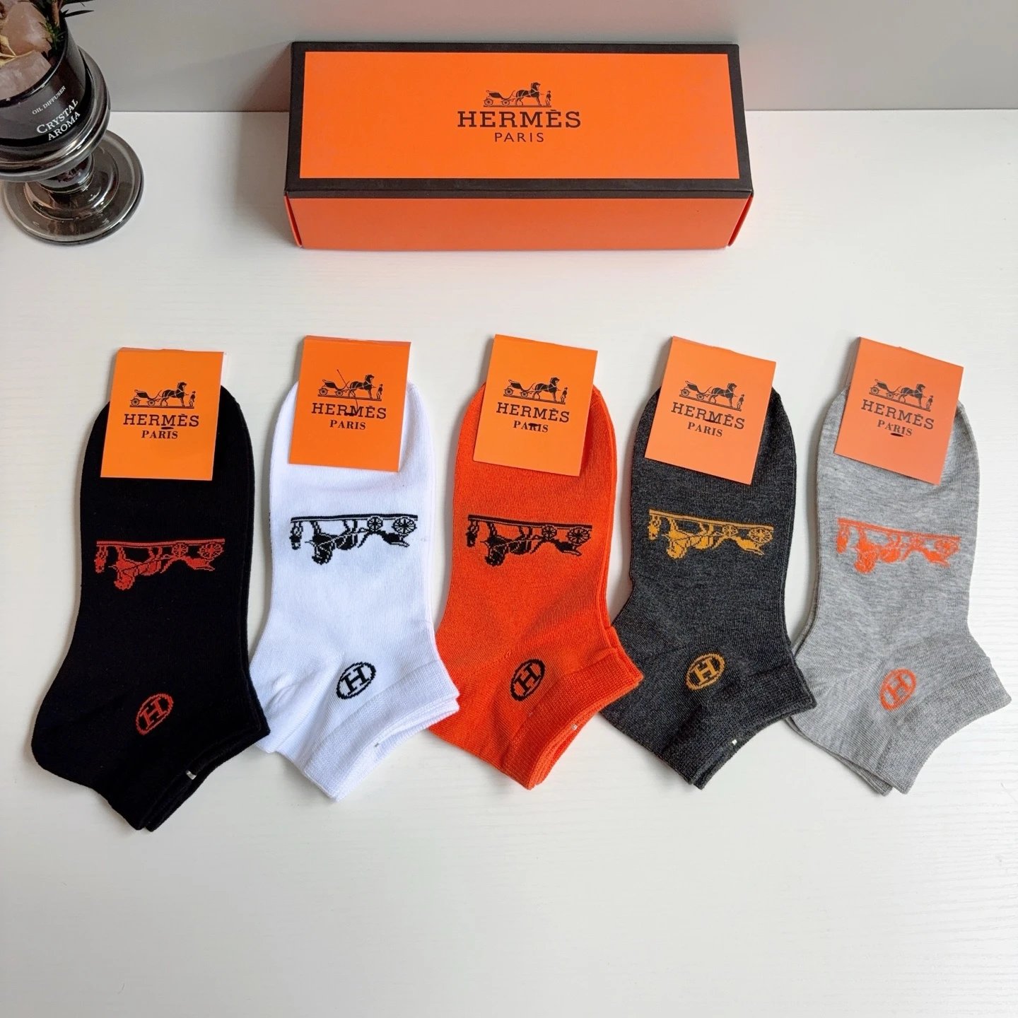 Hermes No-Show Socks Ver.C — Zdjęcie 3
