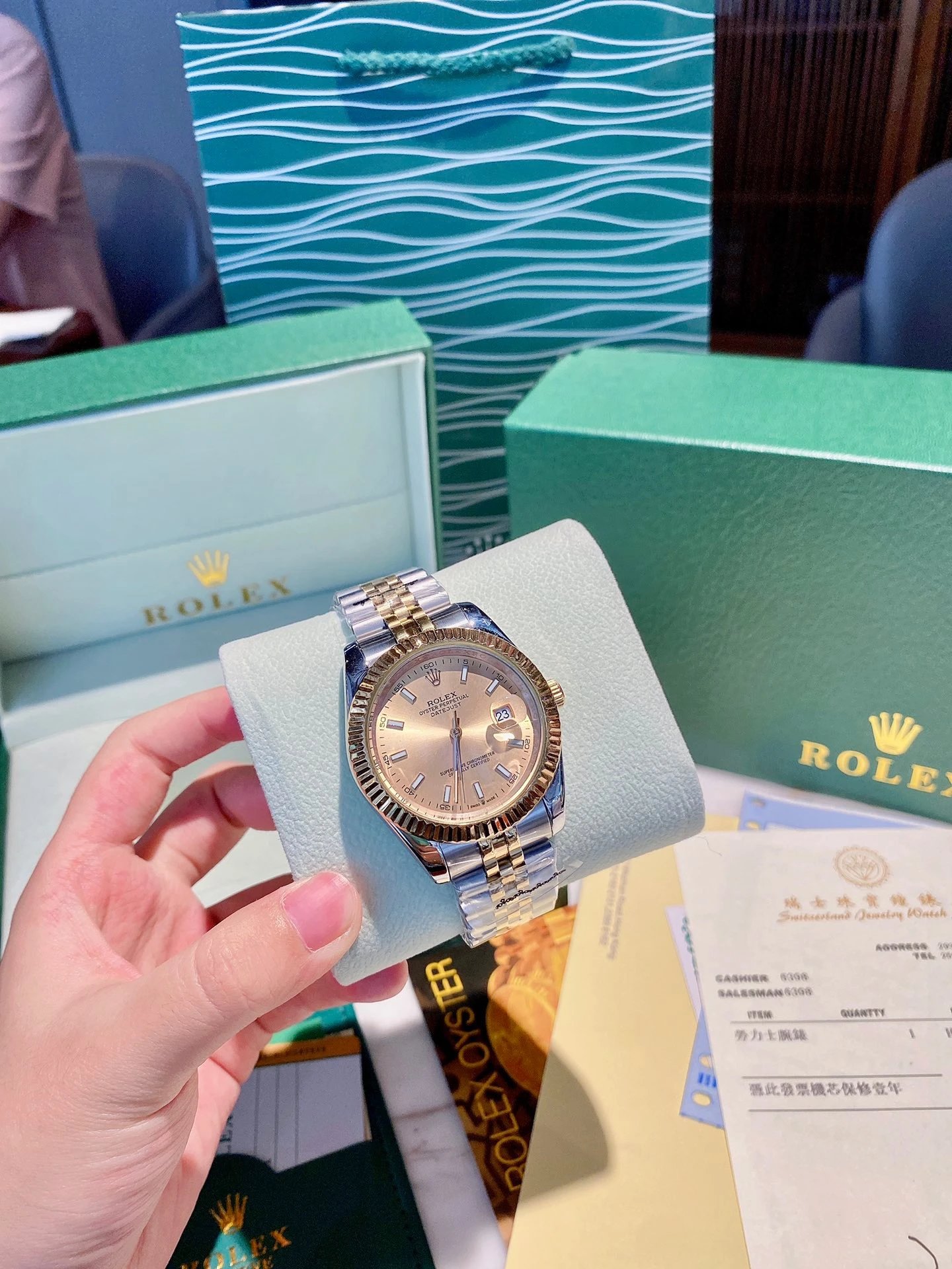Rolex Datejust Automatic Watch 41mm Ver.B — QC