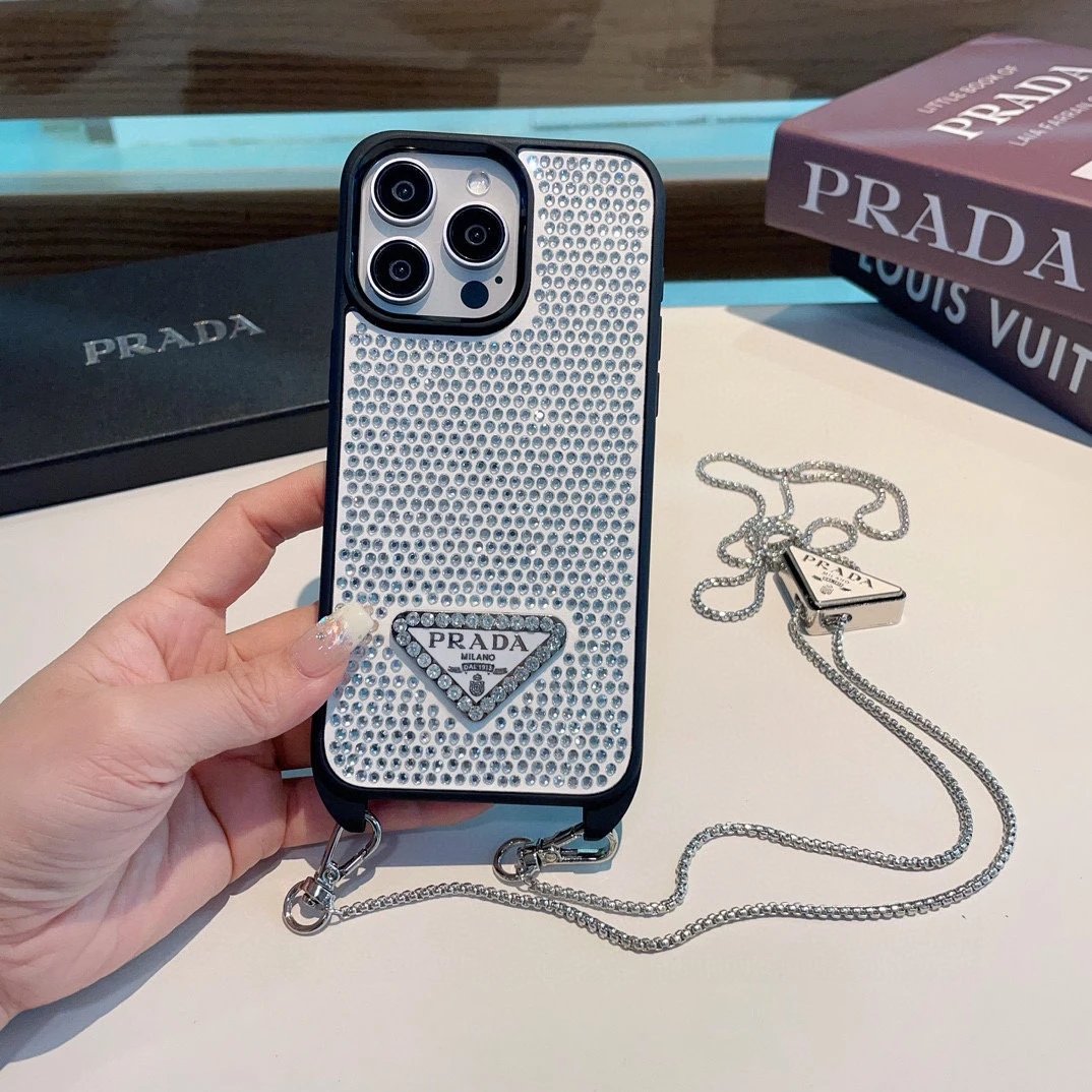 Prada Crossbody Strap Phone Case Ver.B — QC