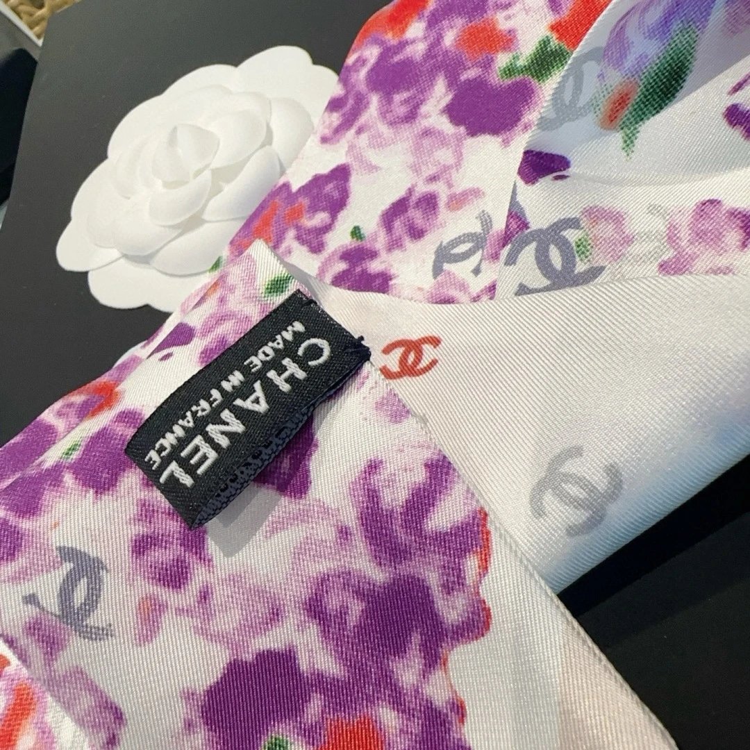 Chanel Silk Hair Ribbon Ver.A — QC