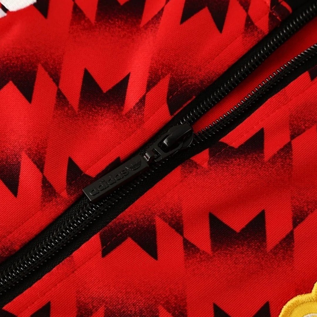 Manchester United 2025 Jacket Tracksuit 26 Red Black — QC