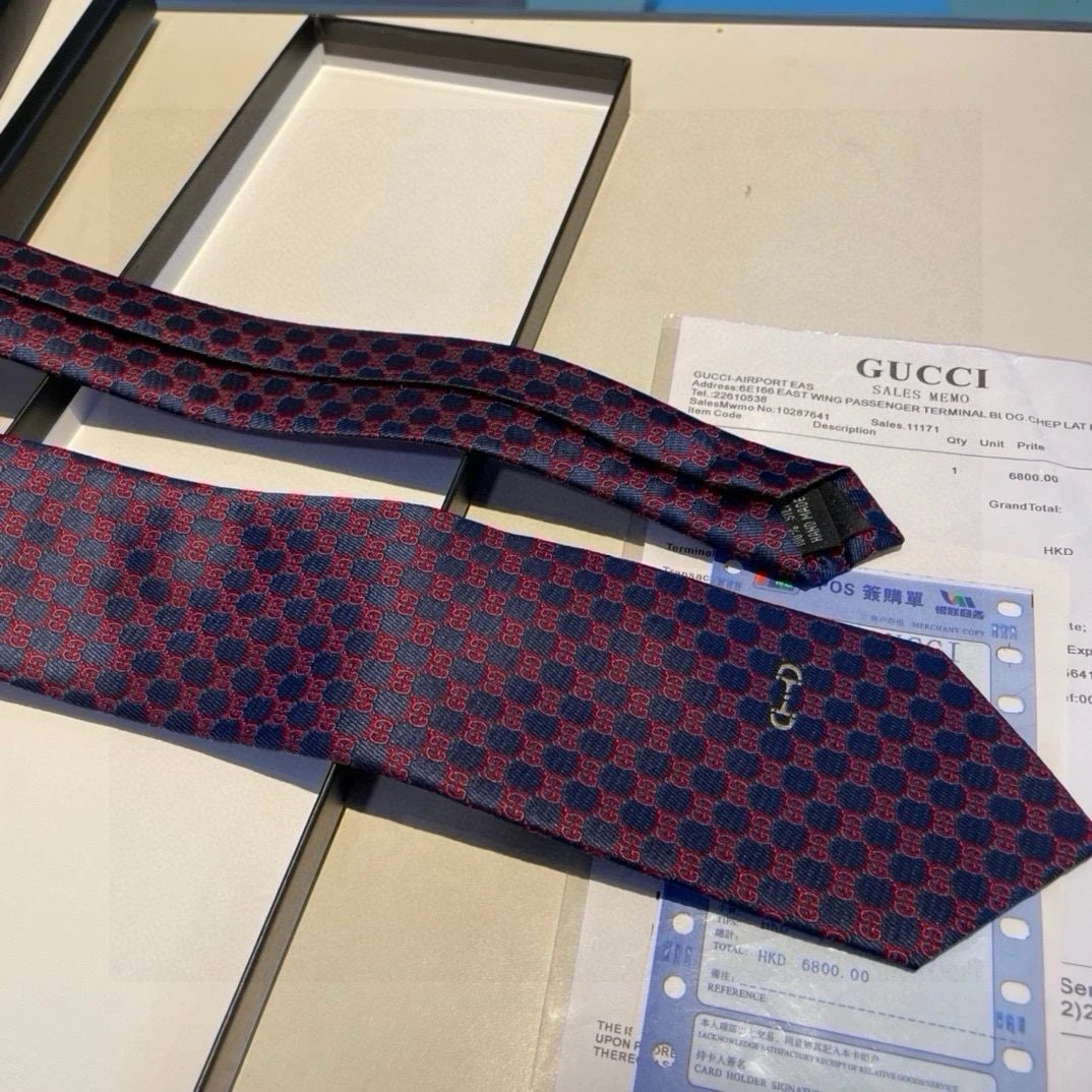 Gucci Silk Tie Ver.F — Zdjęcie 6