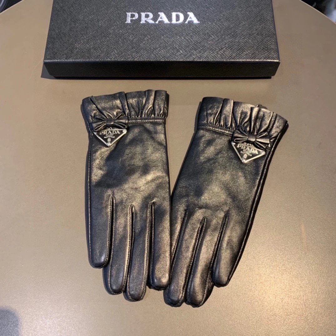 Prada Lambskin Cashmere Gloves Ver.B — Photo 4