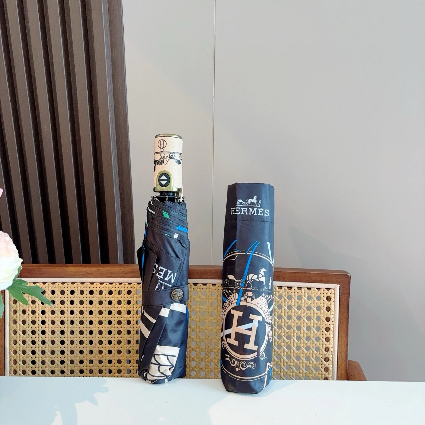 Hermes UV Protection Folding Umbrella Ver.F — Photo 2