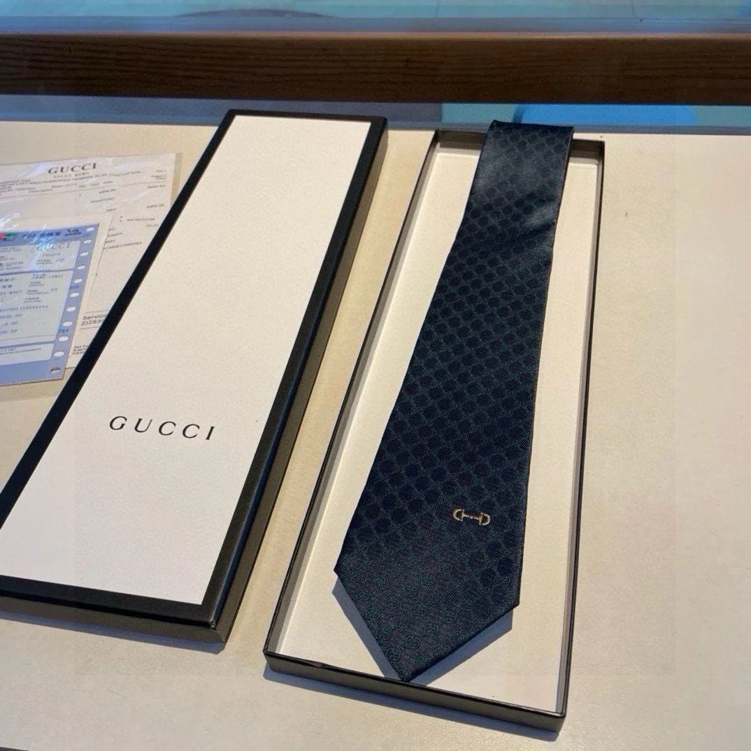 Gucci Silk Tie Ver.G — Zdjęcie 4