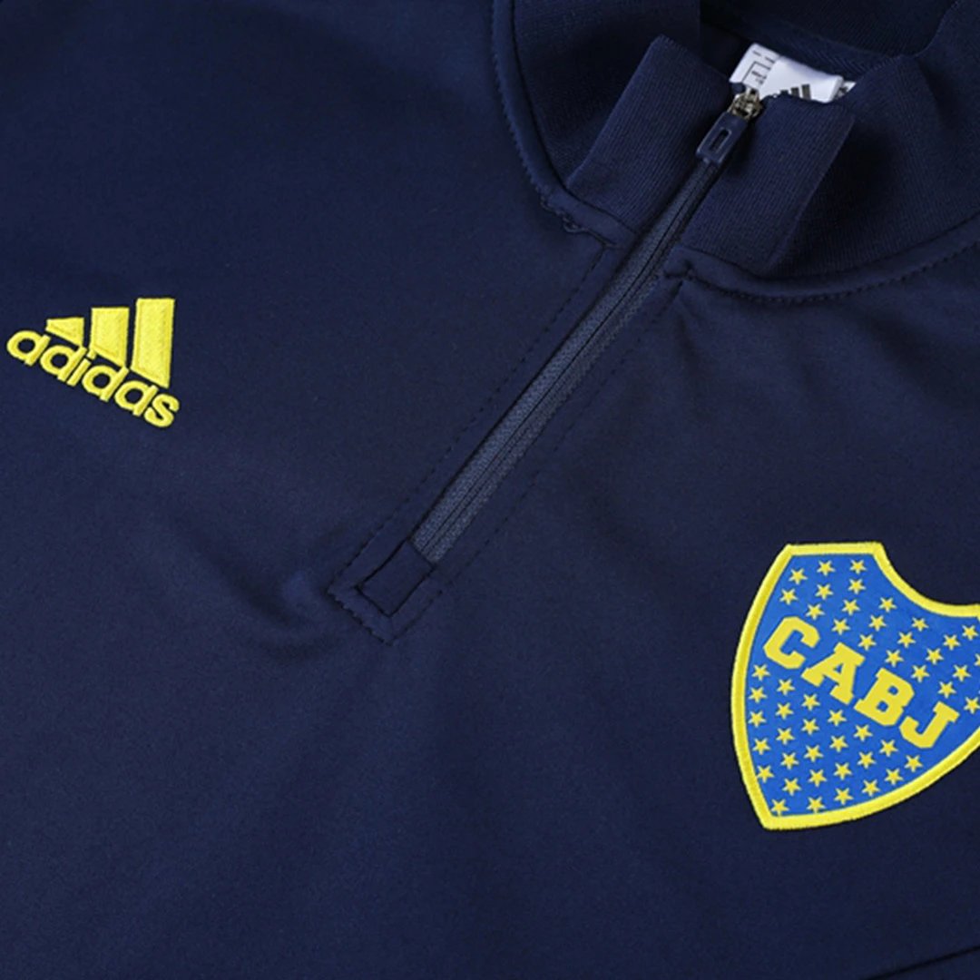 Boca Juniors 1 4 Zip Tracksuit 2022 23 Navy — photo 4