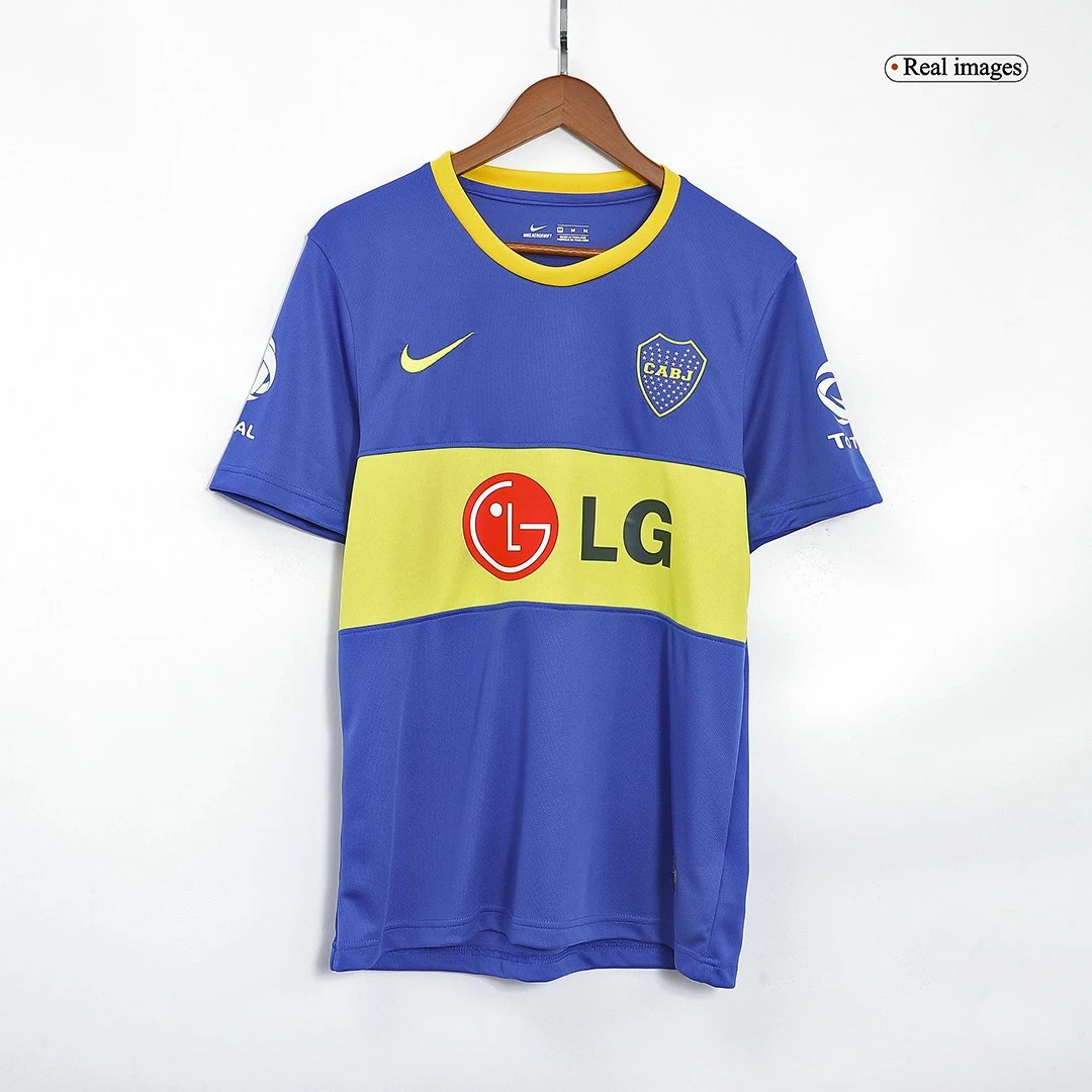 Boca Juniors 10/11 Retro Home Jersey — photo 3
