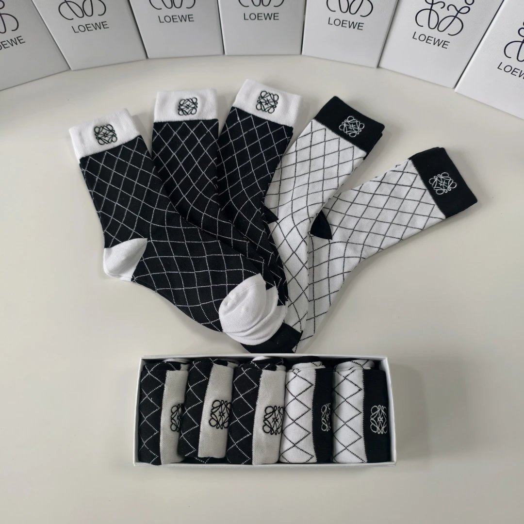 Loewe Crew Socks Ver.B — QC