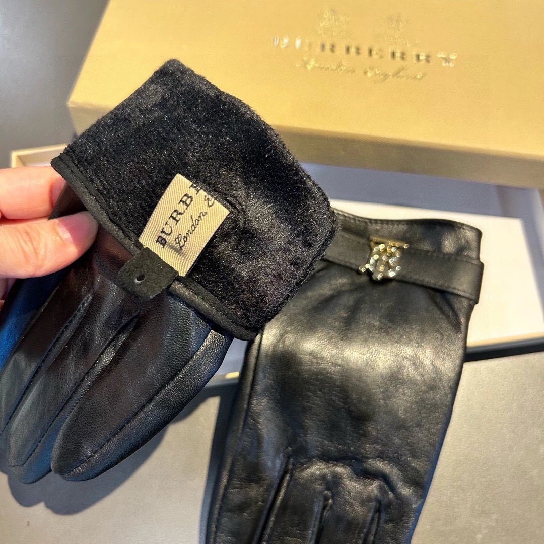 Burberry Lambskin Thermal Gloves Ver.E — Photo 8