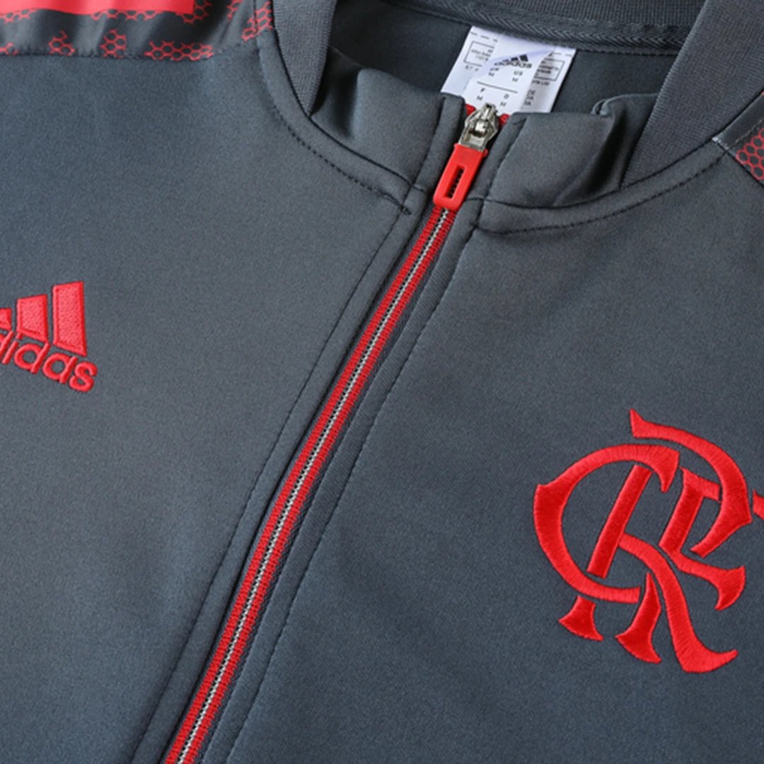 CR Flamengo Track Jacket 2021 22 Grey — photo 5