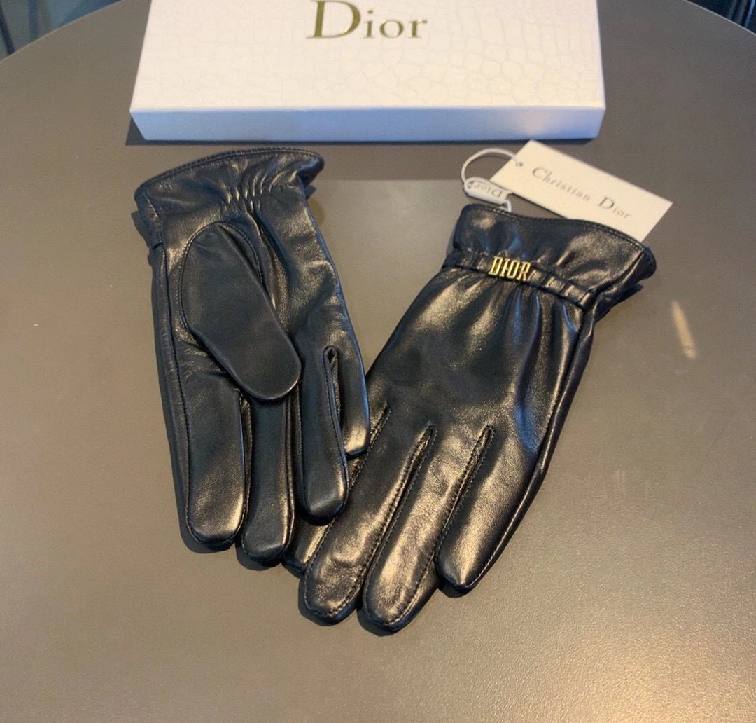 Dior Lambskin Cashmere Gloves Ver.D — Photo 9