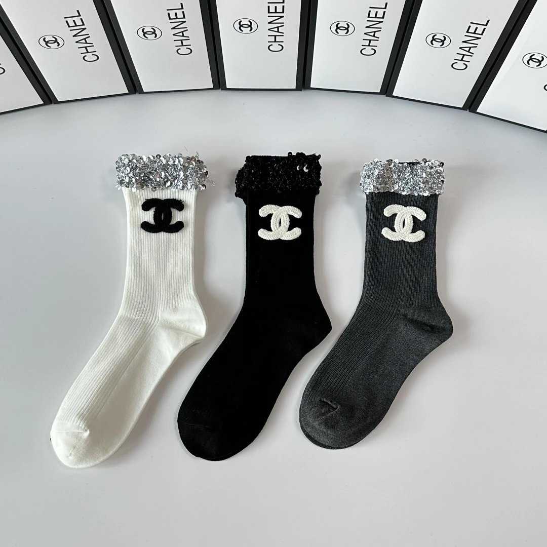 Chanel Socks Ver.C — QC