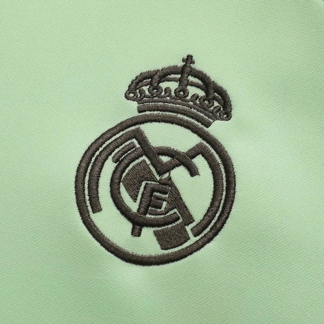 Real Madrid 2025 1 4 Zip Tracksuit 26 Kids Green — Photo 6