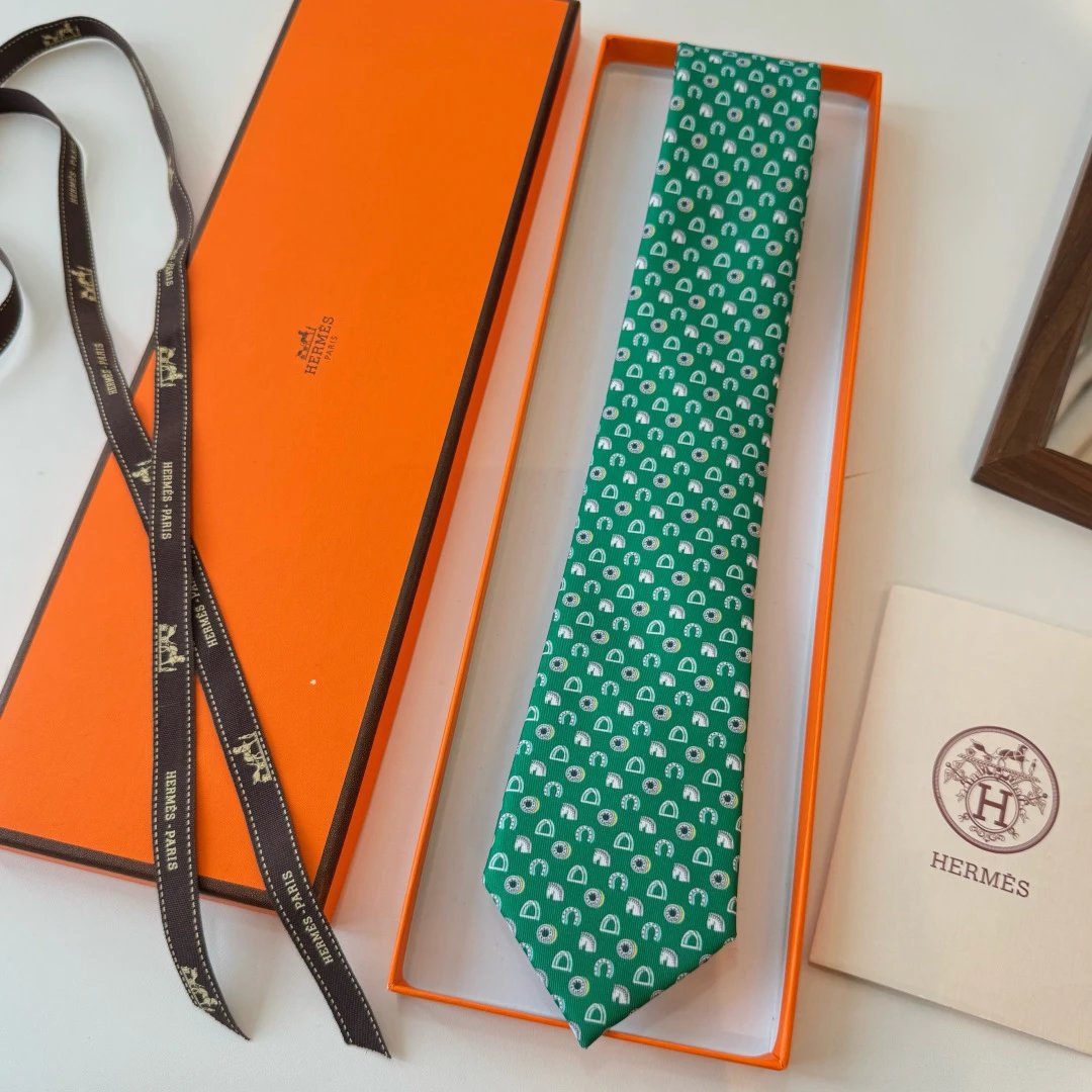 Hermes Silk Tie Ver.I — Photo 3