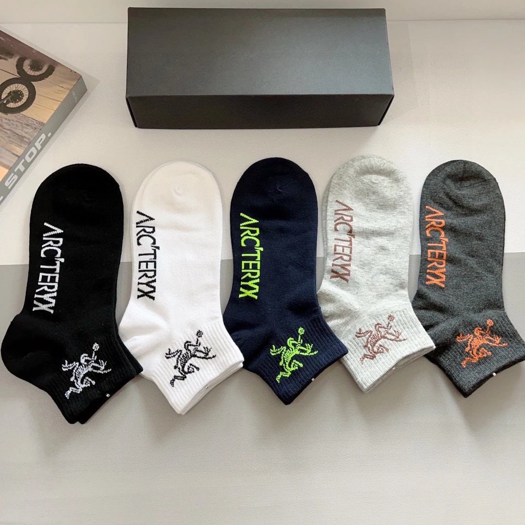 Arcteryx Cotton No-Show Socks Ver.B — photo 4