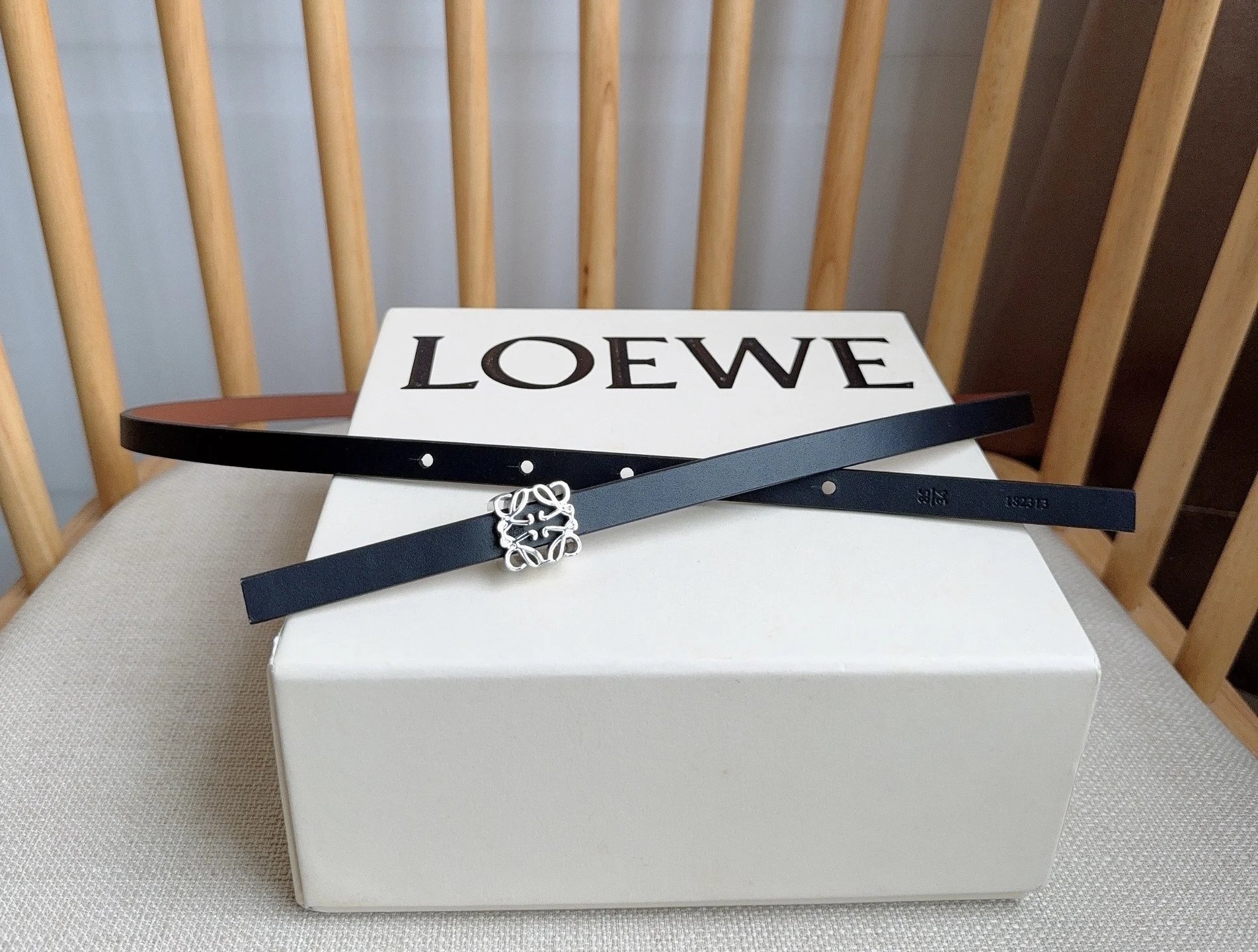 Loewe Leather Reversible Belt — photo 4