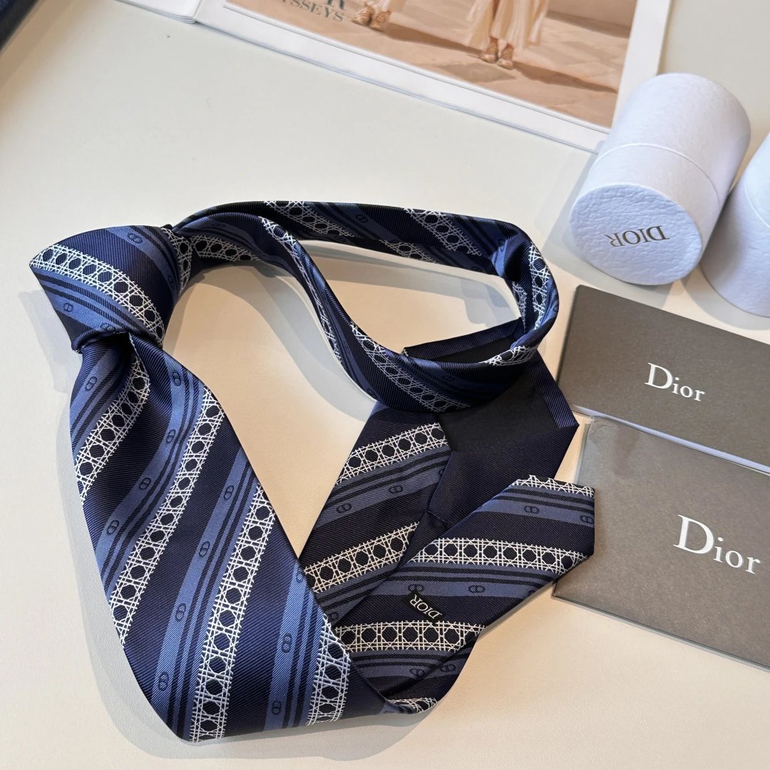 Dior Silk Tie Ver.D — Zdjęcie 8