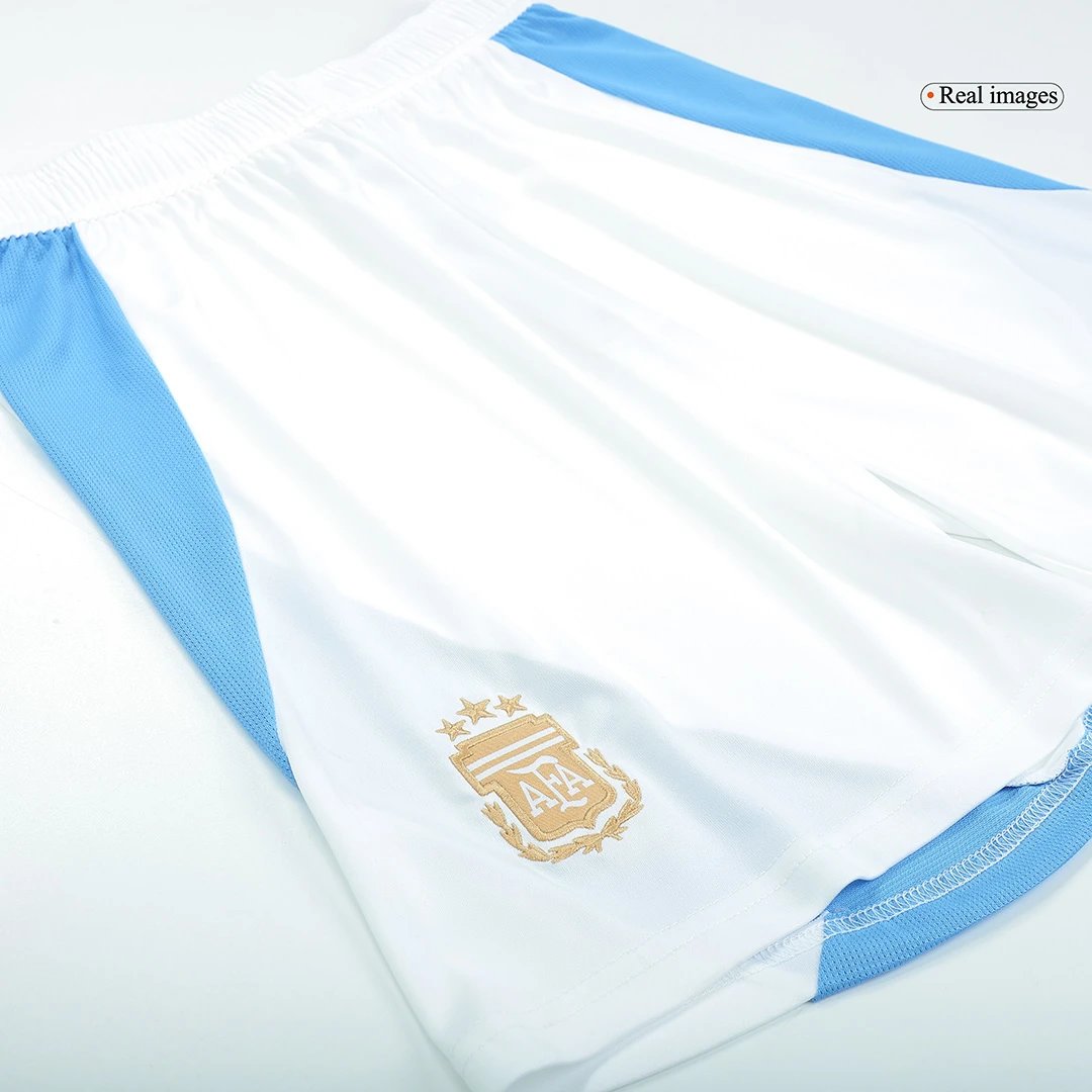 Argentina Home Soccer Shorts 2024 — photo 8
