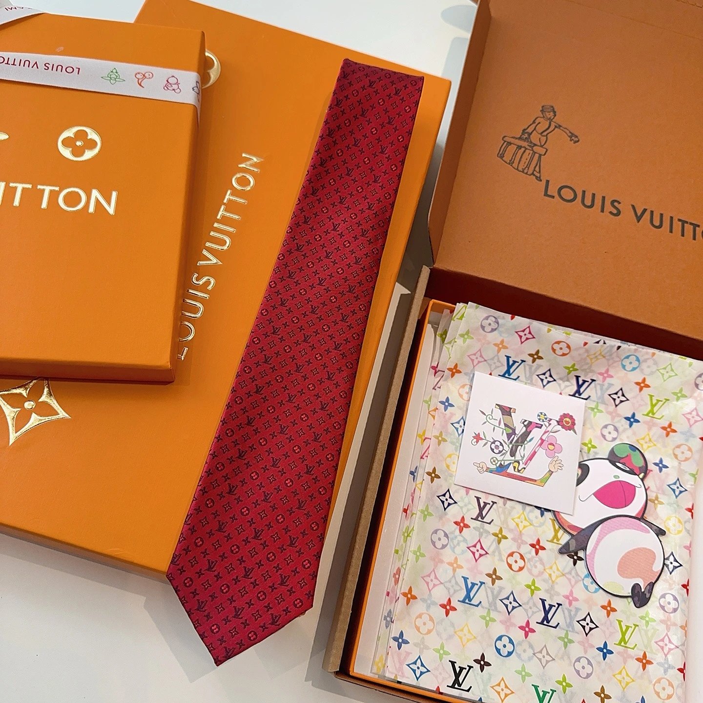 Louis Vuitton Silk Tie Ver.O — QC