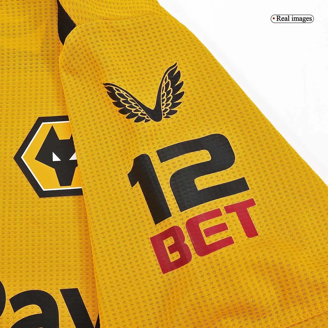 Wolverhampton Wanderers 22/23 Home Jersey (Player Version) — QC