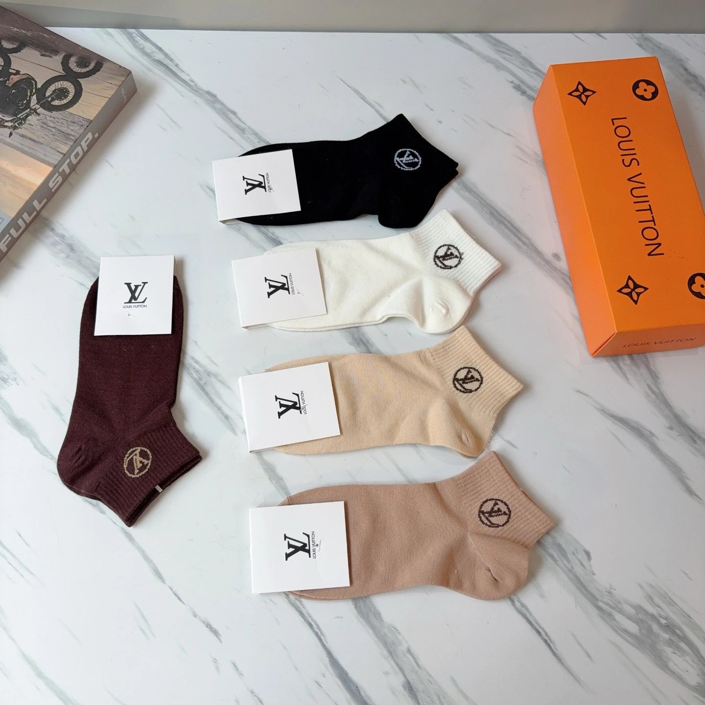 Louis Vuitton Cotton Socks Ver.A — photo 8
