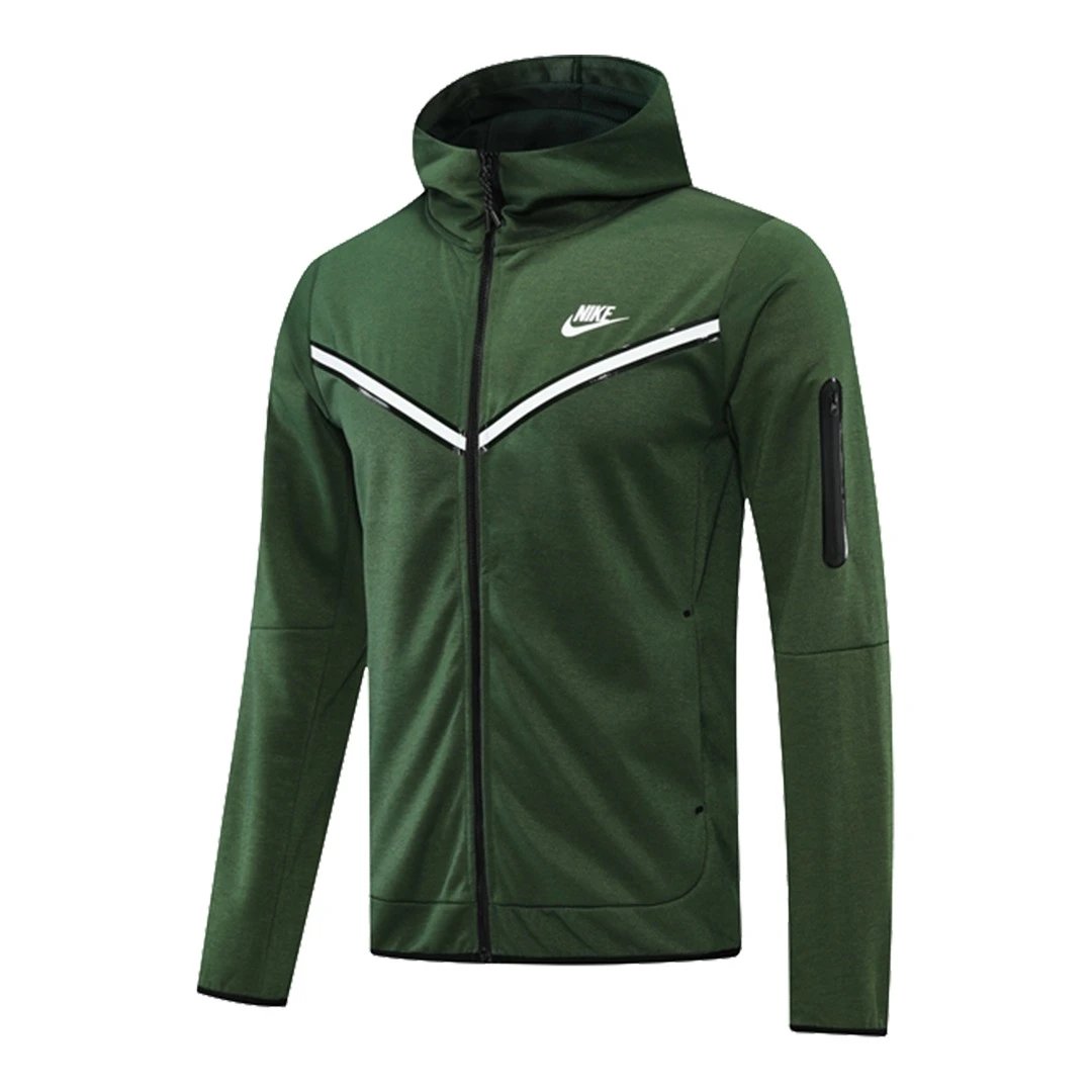 Hoodie Jacket Customize Tracksuit Green — QC