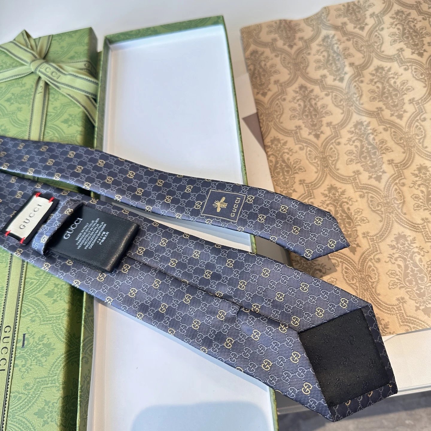 Gucci Silk Tie Ver.L — Zdjęcie 8