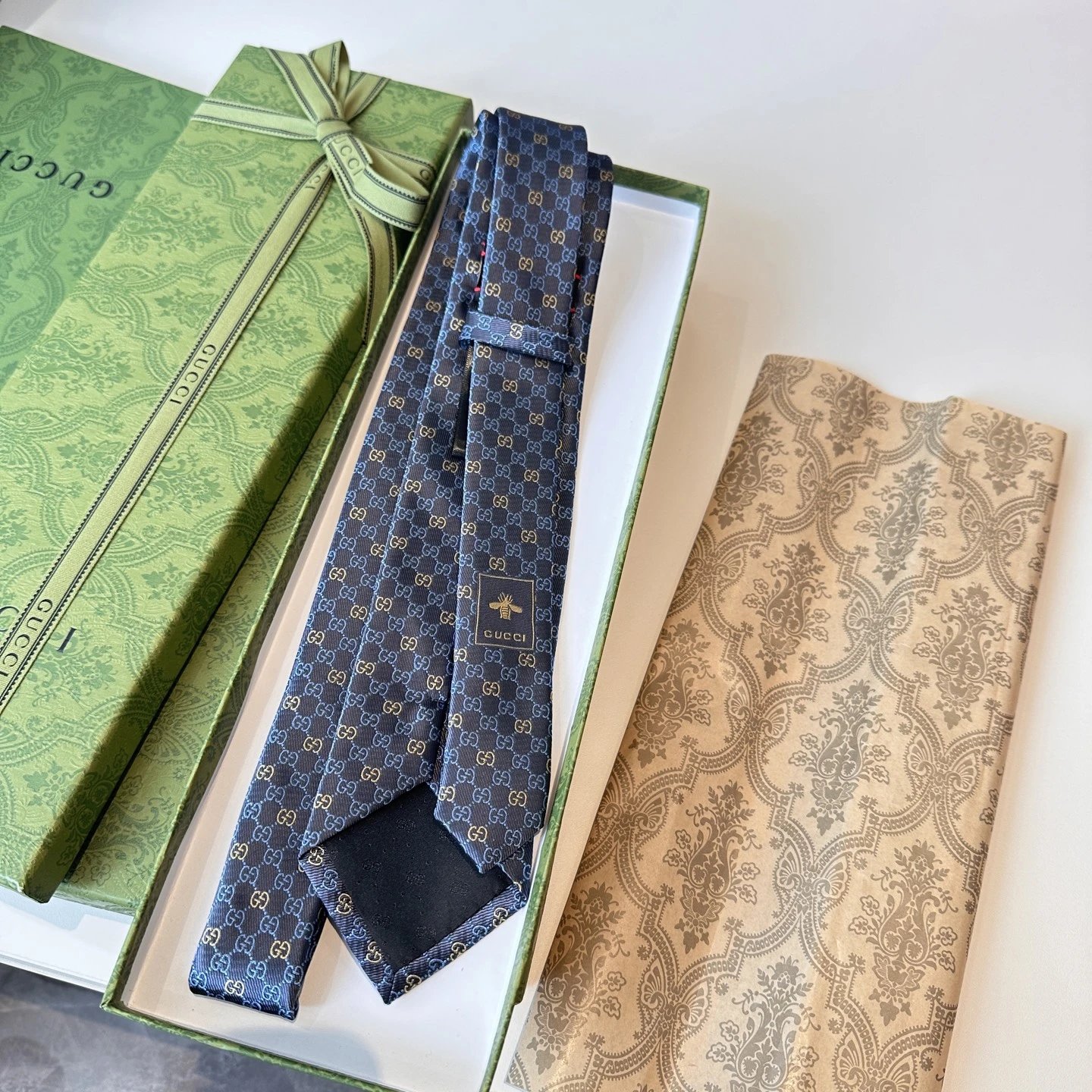 Gucci Silk Tie Ver.N — QC