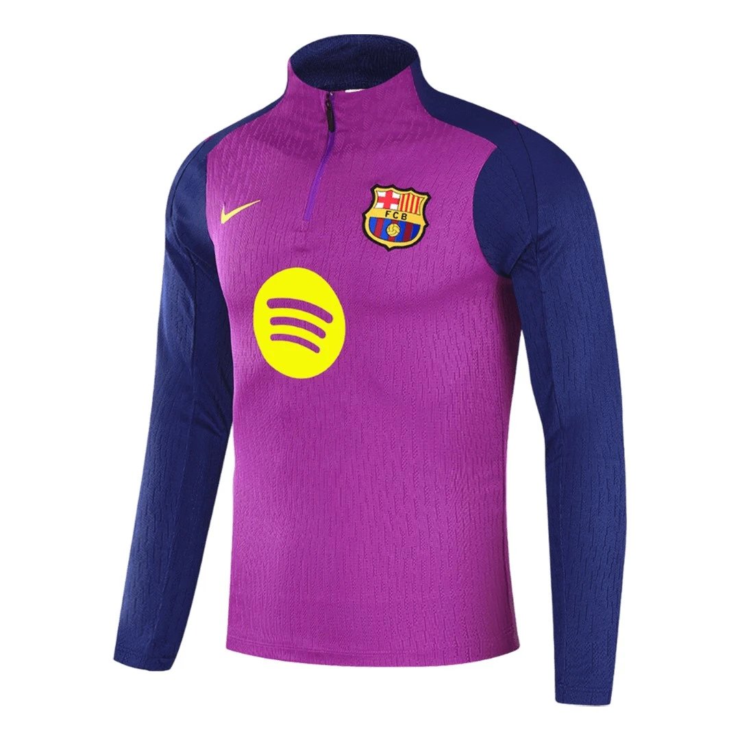 Barcelona 2025 1 4 Zip Tracksuit 26 Kids Purple — Photo 3