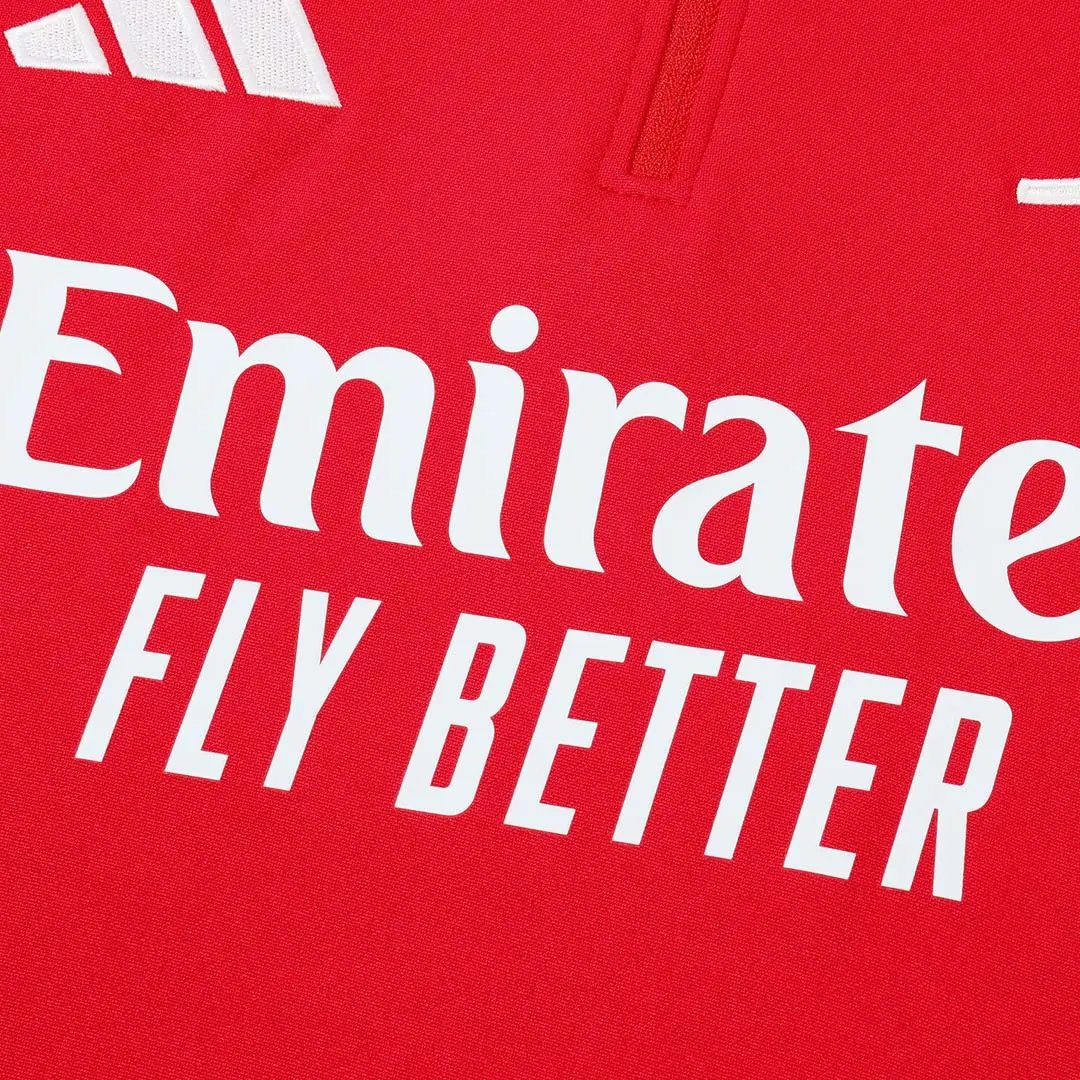 Arsenal 1 4 Zip Tracksuit 2025 26 Red — photo 9