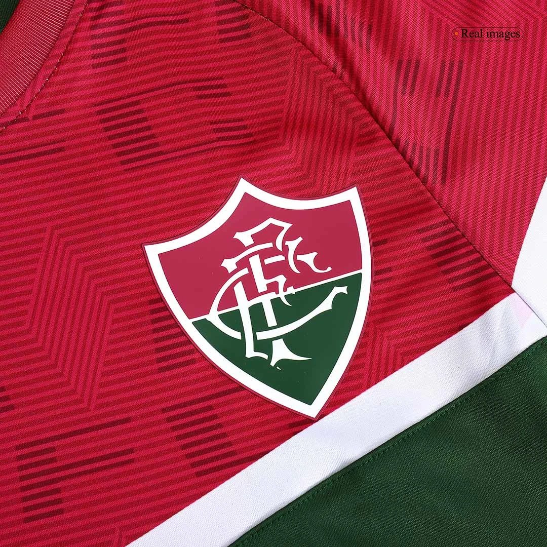 Fluminense FC Pre Match Red Green 23/24 Pre-Match Jersey — photo 4