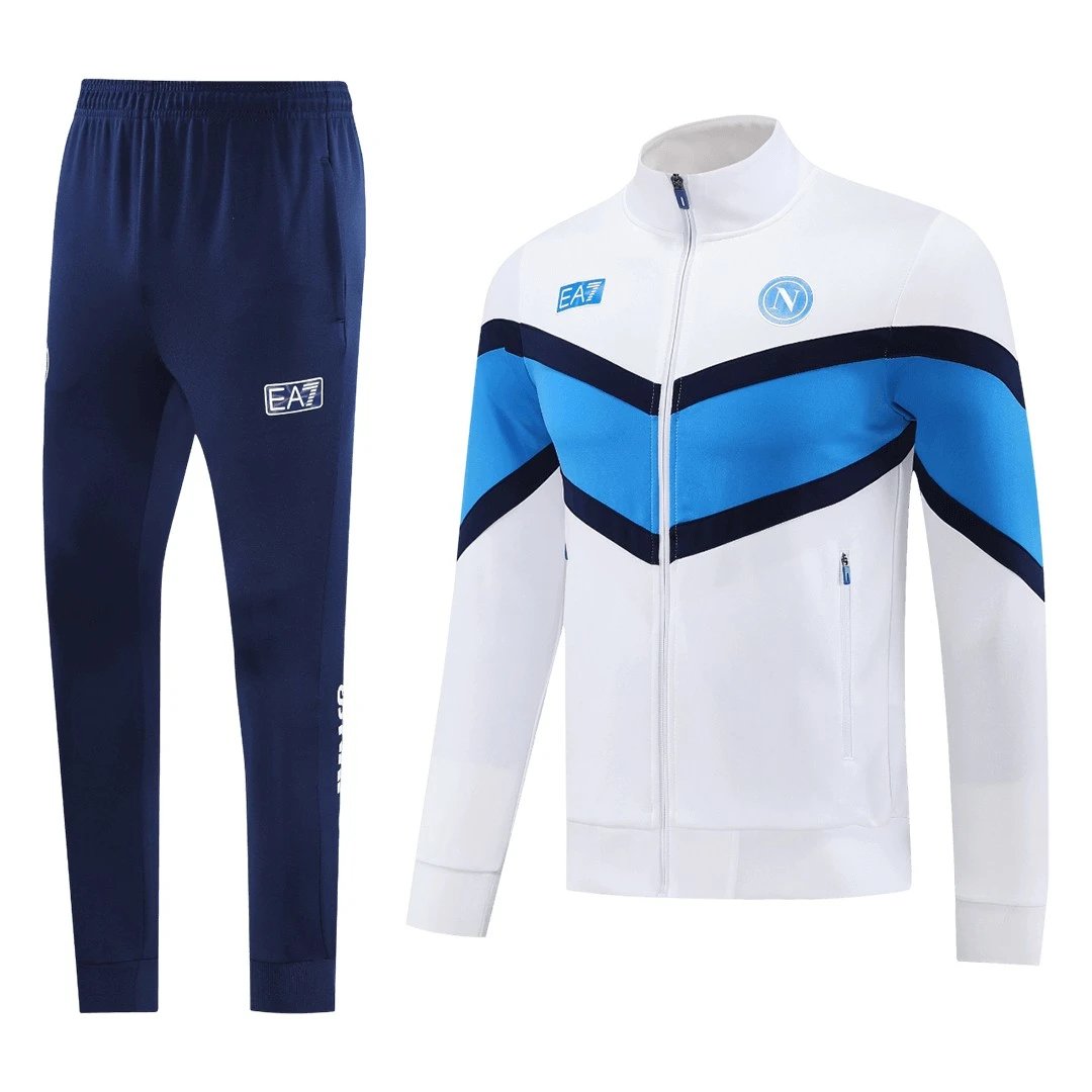 Napoli Jacket Tracksuit 2025 26 White — photo 2