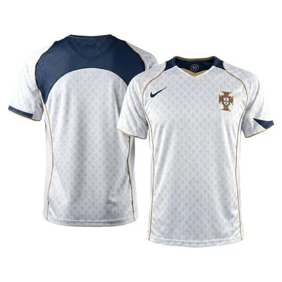 Portugal 2004 Retro Away Jersey — Zdjęcie 3