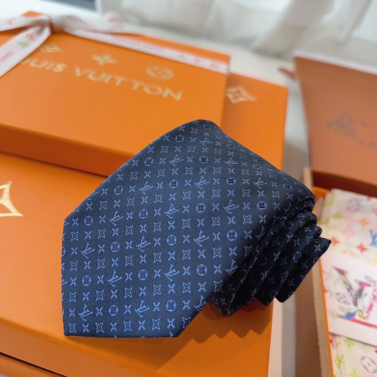 Louis Vuitton Silk Tie Ver.R — QC