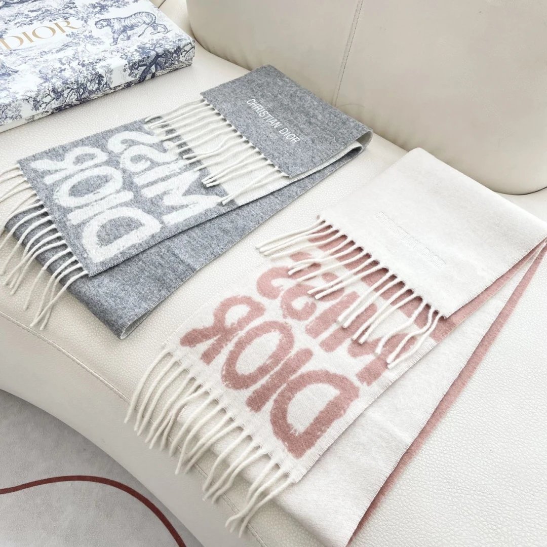 Dior Cashmere Scarf Ver.A — Photo 2