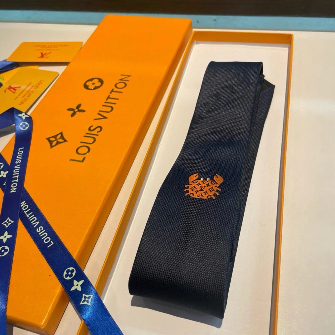 Louis Vuitton Silk Tie Ver.S — QC