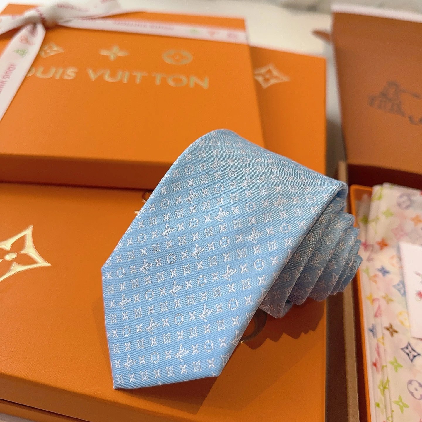 Louis Vuitton Silk Tie Ver.P — QC