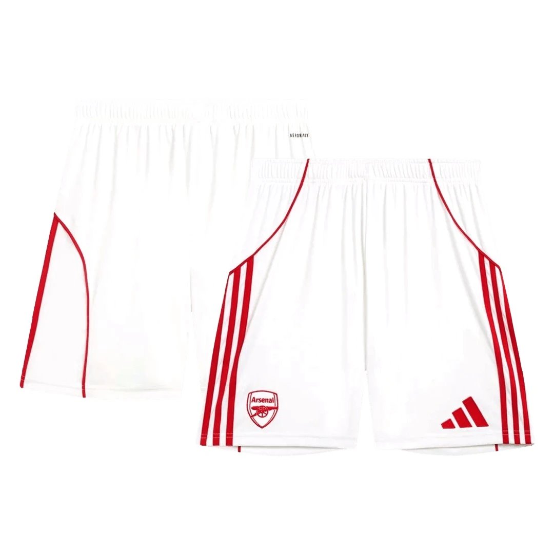 Arsenal 2025 Home Soccer Shorts 26 — QC