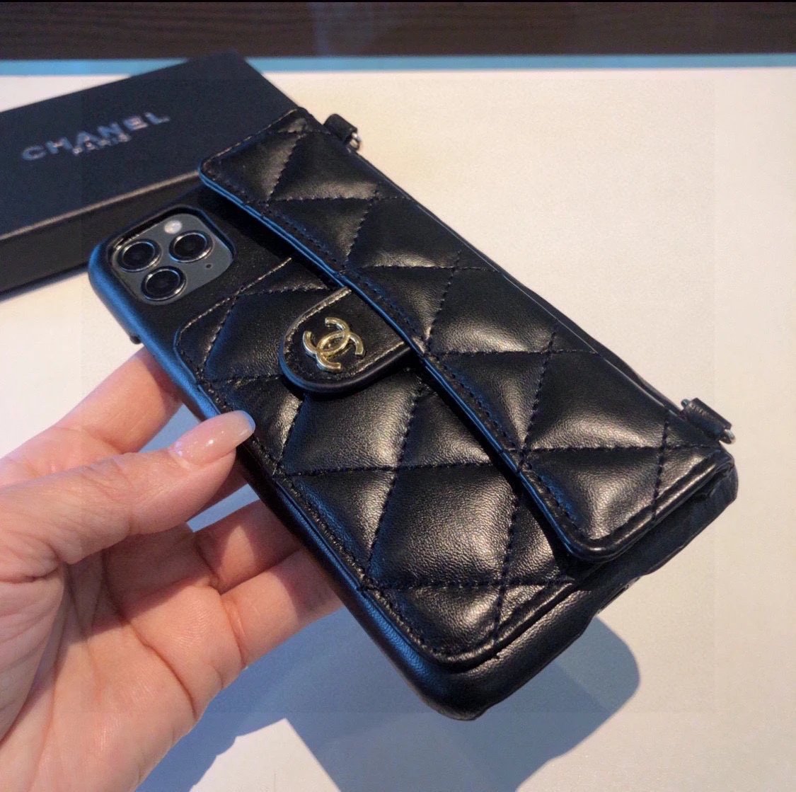 Chanel Strap Phone Case Ver.B — QC